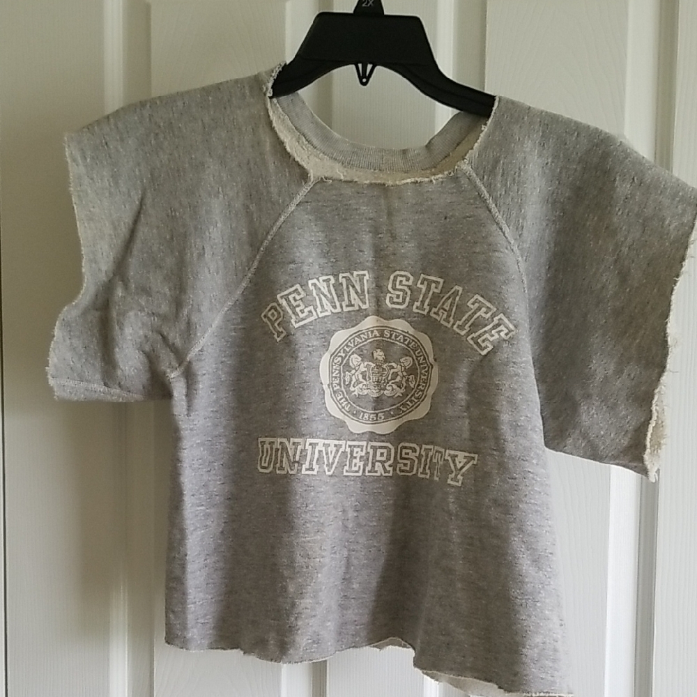 Unisex Vintage (80's)Penn State Cutoff Sweatshirt